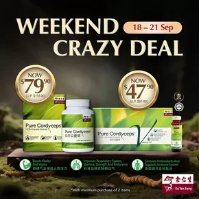 Eu Yan Sang catalogue in Bukit Merah | Current deals and offers | 2025-10-07T00:00:00.000Z - 2025-10-21T00:00:00.000Z