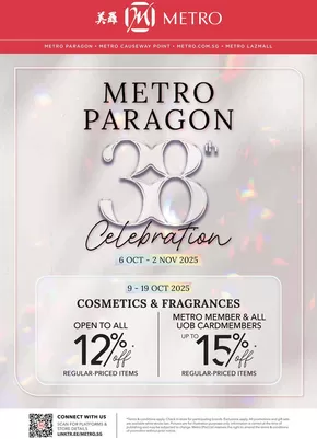 Metro catalogue in Bukit Merah | Metro Paragon 38th Celebration | 2025-10-07T00:00:00.000Z - 2025-10-21T00:00:00.000Z