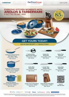 FairPrice catalogue in Singapore | Anolon & Farberware Collection Loyalty Programme | 2025-10-09T00:00:00.000Z - 2025-12-24T00:00:00.000Z