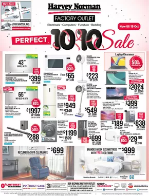 Harvey Norman catalogue | Top deals and discounts | 2025-10-12T00:00:00.000Z - 2025-10-26T00:00:00.000Z