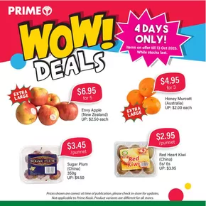 Prime Supermarket catalogue in Singapore | Discover attractive offers | 2025-10-13T00:00:00.000Z - 2025-10-27T00:00:00.000Z
