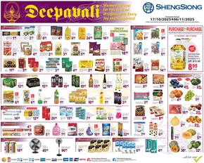 Sheng Siong catalogue in Singapore | Deepavali Promotion | 2025-10-17T00:00:00.000Z - 2025-11-06T00:00:00.000Z