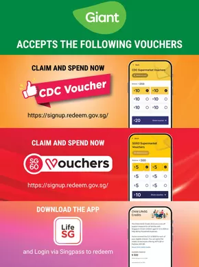 Giant catalogue in Singapore | Save more with these vouchers! | 2025-10-19T00:00:00.000Z - 2025-11-02T00:00:00.000Z