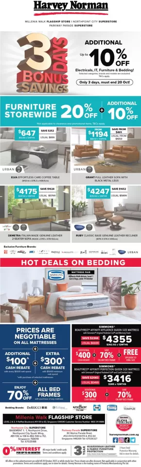 Harvey Norman promotion