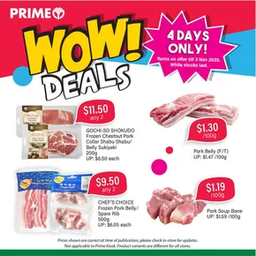 Prime Supermarket catalogue | Exclusive bargains | 2025-10-31T00:00:00.000Z - 2025-11-03T00:00:00.000Z