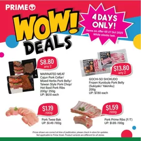 Prime Supermarket catalogue | Great offer for all customers | 2025-10-31T00:00:00.000Z - 2025-11-14T00:00:00.000Z