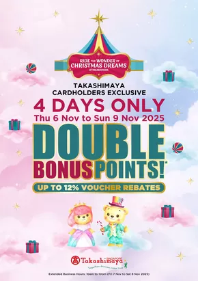 Takashimaya catalogue in Singapore | 2025 Nov Dbp Main Catalogue | 2025-11-03T00:00:00.000Z - 2025-11-09T00:00:00.000Z