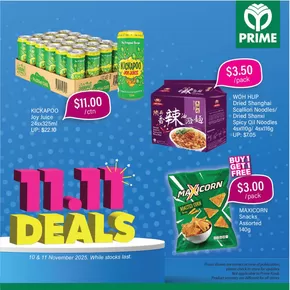 Prime Supermarket catalogue in Singapore | Our best deals for you | 2025-11-10T00:00:00.000Z - 2025-11-11T00:00:00.000Z