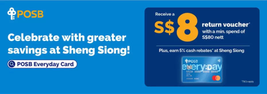 Sheng Siong catalogue in Singapore | “POSB x Sheng Siong Year End Campaign | 2025-11-25T00:00:00.000Z - 2025-12-31T00:00:00.000Z