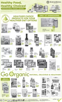Sheng Siong catalogue | Organic & Healthier Choice | 2025-12-12T00:00:00.000Z - 2025-12-25T00:00:00.000Z