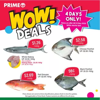 Prime Supermarket catalogue | Current special promotions | 2025-12-12T00:00:00.000Z - 2025-12-15T00:00:00.000Z