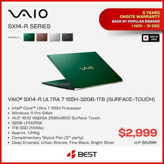 Best Denki catalogue in Singapore | Exclusive bargains | 2025-11-01T00:00:00.000Z - 2025-12-31T00:00:00.000Z