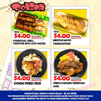 Don Don Donki catalogue in Singapore | Current special promotions | 2026-01-10T00:00:00.000Z - 2026-01-18T00:00:00.000Z