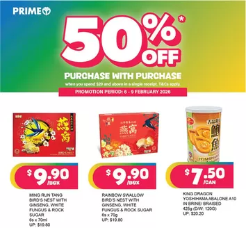 Prime Supermarket catalogue | Save now with our deals | 2026-02-06T00:00:00.000Z - 2026-02-09T00:00:00.000Z