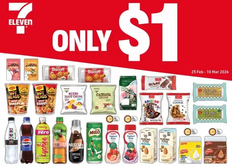 7 Eleven catalogue | $1 Deals | 2026-02-25T00:00:00.000Z - 2026-03-10T00:00:00.000Z