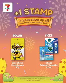 7 Eleven catalogue | Top deals and discounts | 2026-02-25T00:00:00.000Z - 2026-03-10T00:00:00.000Z