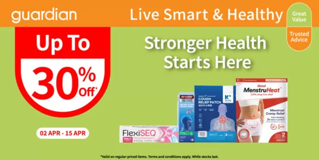 Guardian catalogue in Singapore | Guardian promotion | 2026-04-02T00:00:00.000Z - 2026-04-15T00:00:00.000Z