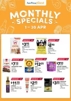 FairPrice Finest catalogue | Finest Monthly Specials1 Apr - 30 Apr 2026 | 2026-04-01T00:00:00.000Z - 2026-04-30T00:00:00.000Z