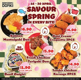 Don Don Donki catalogue in Singapore | Exclusive deals and bargains | 2026-04-16T00:00:00.000Z - 2026-04-30T00:00:00.000Z