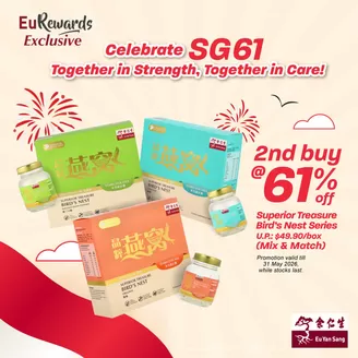 Eu Yan Sang catalogue in Singapore | Eu Yan Sang promotion | 2026-05-13T00:00:00.000Z - 2026-05-31T00:00:00.000Z