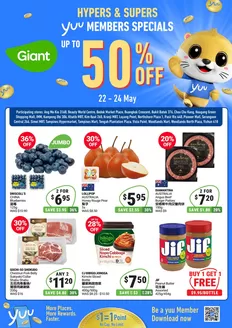 Giant catalogue | 3 Days Specials for yuu Members | 2026-05-22T00:00:00.000Z - 2026-05-24T00:00:00.000Z
