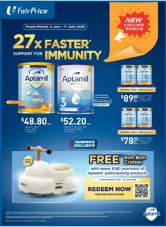 FairPrice catalogue in Singapore | Aptamil | 2026-05-30T00:00:00.000Z - 2026-06-30T00:00:00.000Z