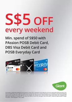 Giant catalogue in Singapore | DBS Weekend Promotion | 2026-06-04T00:00:00.000Z - 2026-07-12T00:00:00.000Z