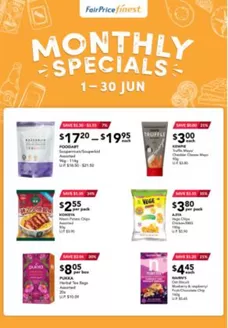 FairPrice Finest catalogue | Finest Monthly Specials1 - 30 Jun 2026 | 2026-06-01T00:00:00.000Z - 2026-06-30T00:00:00.000Z