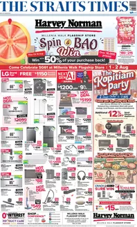 Harvey Norman catalogue | Discounts and promotions | 2026-08-01T00:00:00.000Z - 2026-08-10T00:00:00.000Z