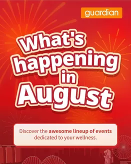 Guardian catalogue in Singapore | Great offer for bargain hunters | 2026-08-01T00:00:00.000Z - 2026-08-31T00:00:00.000Z