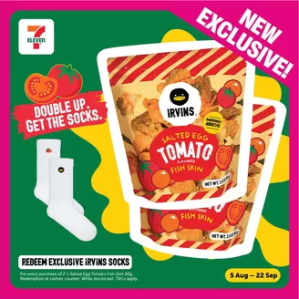 7 Eleven catalogue in Bukit Merah | 7 Eleven promotion | 2026-08-05T00:00:00.000Z - 2026-09-22T00:00:00.000Z