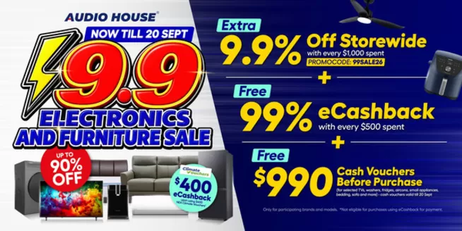 Audio House catalogue | Discounts and promotions | 2026-09-16T00:00:00.000Z - 2026-09-20T00:00:00.000Z