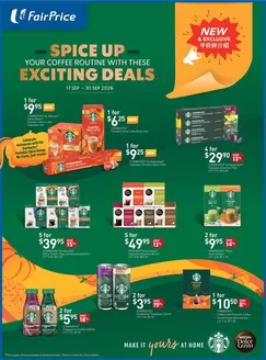 FairPrice catalogue | Spice Up Your Coffee Routine With These Exciting Deals | 2026-09-17T00:00:00.000Z - 2026-09-30T00:00:00.000Z