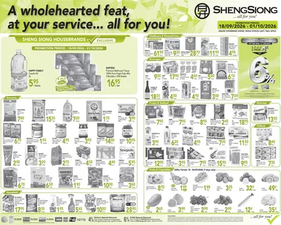 Sheng Siong catalogue | Monthly Promotion | 2026-09-18T00:00:00.000Z - 2026-10-01T00:00:00.000Z