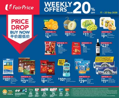 FairPrice catalogue | Price Drop Buy Now - Weekly Offers From 20 Off | 2026-09-17T00:00:00.000Z - 2026-09-23T00:00:00.000Z
