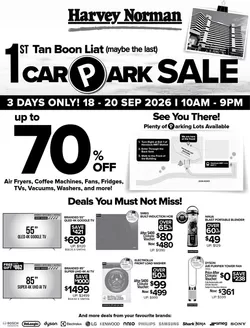 Harvey Norman catalogue | Harvey Norman promotion | 2026-09-18T00:00:00.000Z - 2026-09-20T00:00:00.000Z