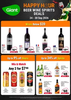 Giant catalogue | Happy Hour - Beer Wine Spirits Deals | 2026-09-24T00:00:00.000Z - 2026-09-30T00:00:00.000Z