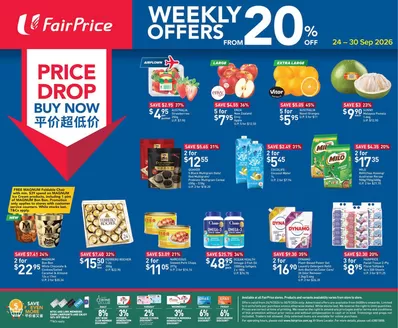 FairPrice catalogue | Price Drop Buy Now - Weekly Offers From 20 Off | 2026-09-24T00:00:00.000Z - 2026-09-30T00:00:00.000Z