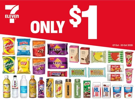 7 Eleven catalogue in Singapore | $1 Deals | 2026-10-07T00:00:00.000Z - 2026-10-20T00:00:00.000Z
