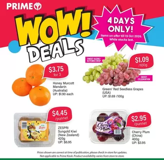 Prime Supermarket catalogue in Singapore | Offers for bargain hunters | 2026-10-16T00:00:00.000Z - 2026-10-19T00:00:00.000Z