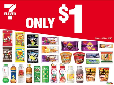 7 Eleven catalogue | $1 Deals | 2026-10-21T00:00:00.000Z - 2026-11-03T00:00:00.000Z