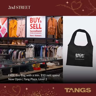 Tangs catalogue | Great discounts on selected products | 2026-10-28T00:00:00.000Z - 2026-11-11T00:00:00.000Z