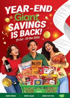 Giant catalogue | Year End Savings Catalogue | 2026-10-29T00:00:00.000Z - 2026-12-25T00:00:00.000Z
