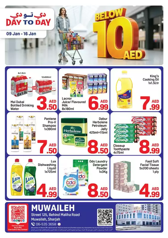 Day to Day catalogue in Al Nahda | Muwaileh offer 1 01 1 | 2026-01-09T00:00:00.000Z - 2026-01-16T00:00:00.000Z