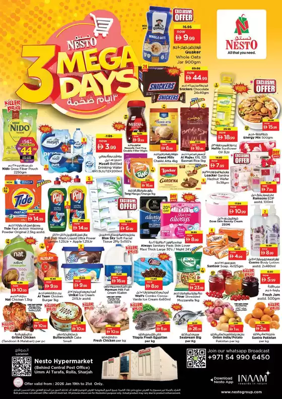 Nesto catalogue | Nesto 3 MEGA DAYS | 2026-01-19T00:00:00.000Z - 2026-01-21T00:00:00.000Z