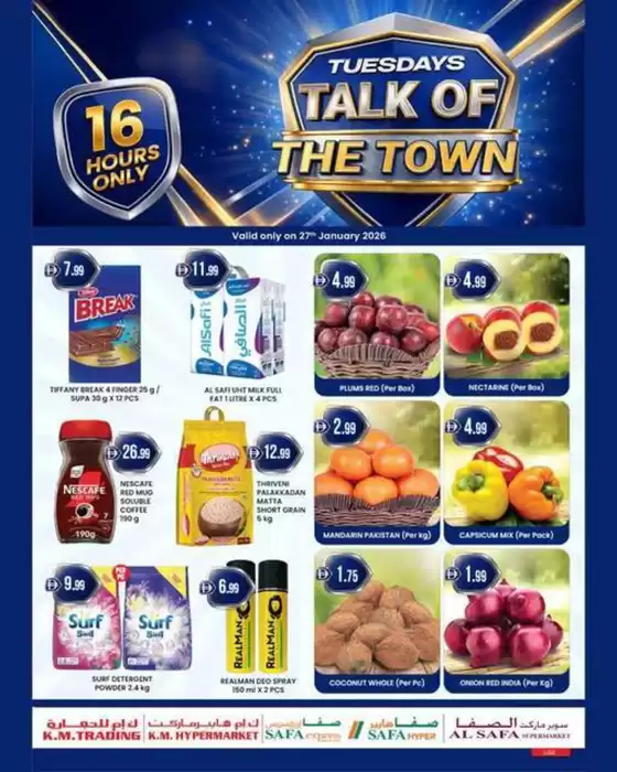 KM Trading catalogue in Dubai | Tuesday Deals - Abu Dhabi | 2026-01-27T00:00:00.000Z - 2026-01-27T00:00:00.000Z