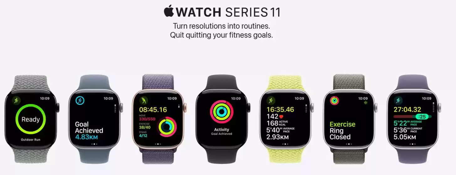 Apple catalogue in Al Nahda | Watch Series 11 From AED 1,599 | 2026-01-28T00:00:00.000Z - 2026-02-02T00:00:00.000Z