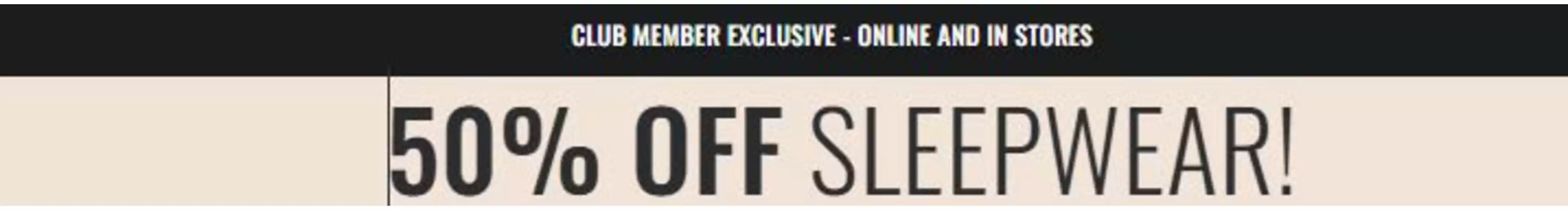 La Senza catalogue in Al Nahda | 50% Off Sleepwear! | 2026-01-28T00:00:00.000Z - 2026-01-31T00:00:00.000Z