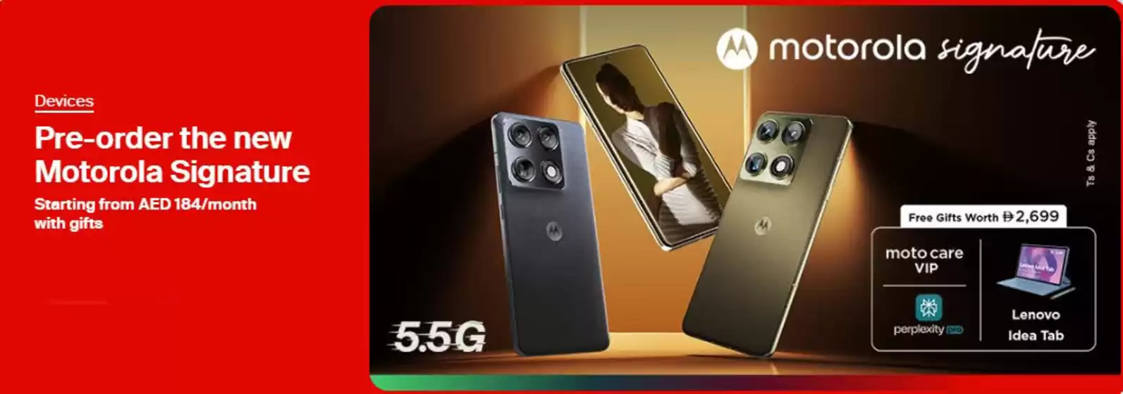 Etisalat catalogue in Umm al-Quwain | Pre-order The New Motorola Signature | 2026-01-30T00:00:00.000Z - 2026-02-06T00:00:00.000Z