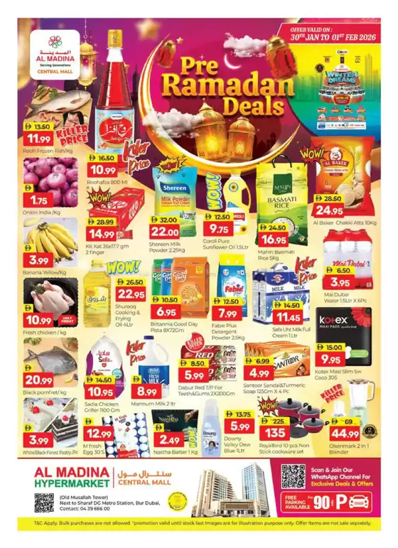 Al Madina catalogue in Fujairah | Offers for bargain hunters | 2026-01-30T00:00:00.000Z - 2026-02-01T00:00:00.000Z